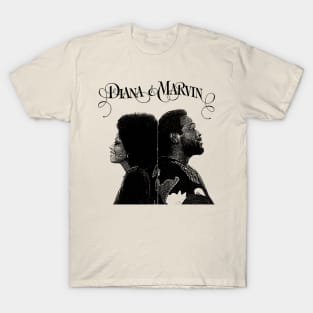 DarKBlacK - DIANA AND MARVIN T-Shirt